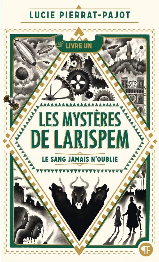 Les Mystères de Larispem (Tome 1) - Le sang jamais n'oublie - Lucie Pierrat-Pajot - Gallimard Jeunesse