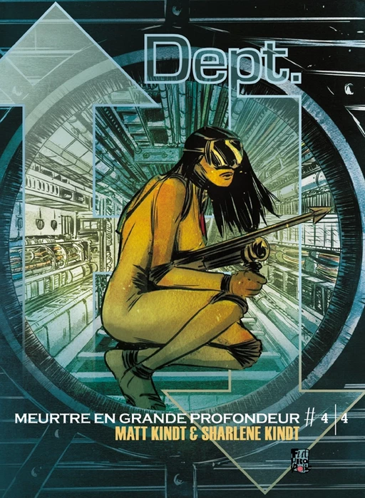 Dept. H (Tome 4) - Matt Kindt, Sharlene Kindt - Éditions Futuropolis