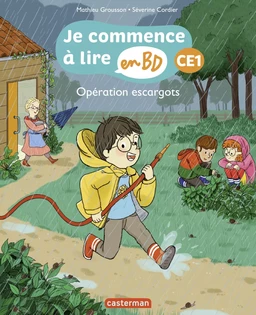 Opération escargots - Je commence à lire en BD : CE1