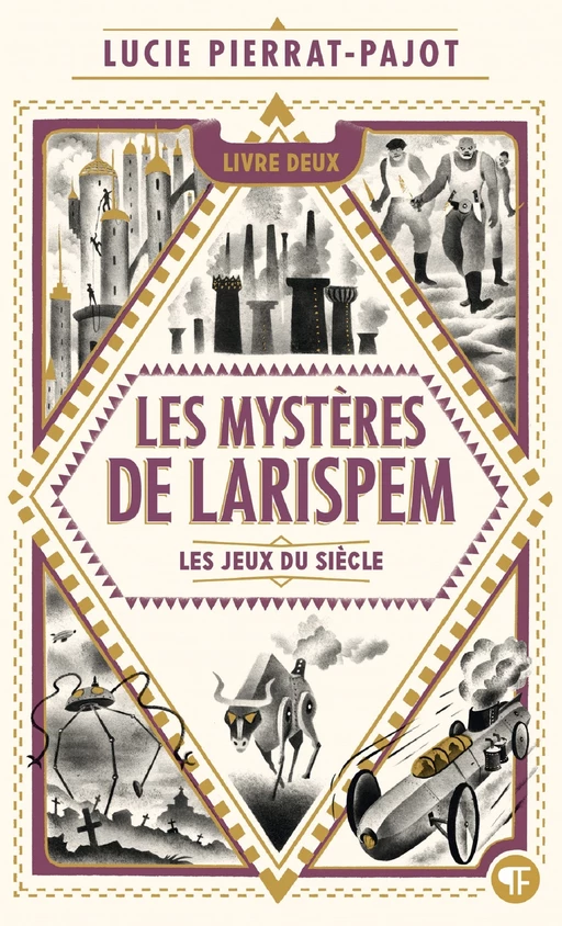 Les Mystères de Larispem (Tome 2) - Les Jeux du Siècle - Lucie Pierrat-Pajot - Gallimard Jeunesse