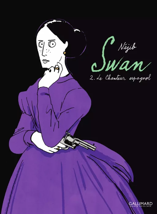 Swan (Tome 2) - Le chanteur espagnol -  Néjib - Éditions Gallimard BD