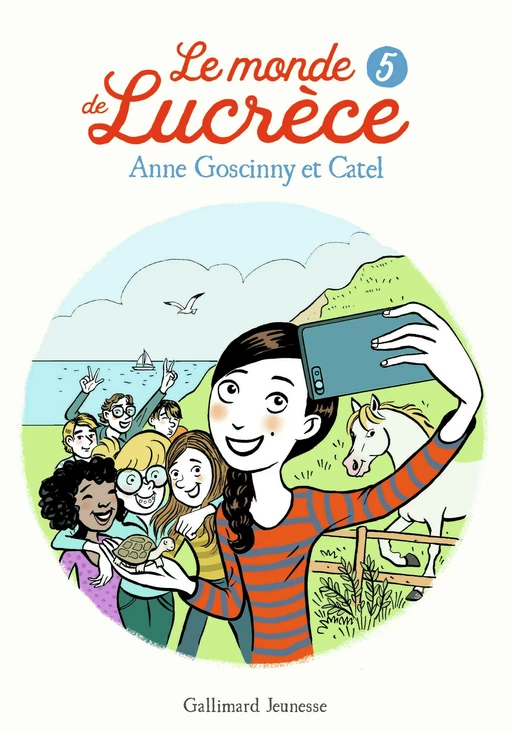 Le monde de Lucrèce (Tome 5) - Anne Goscinny, Catel Muller - Gallimard Jeunesse