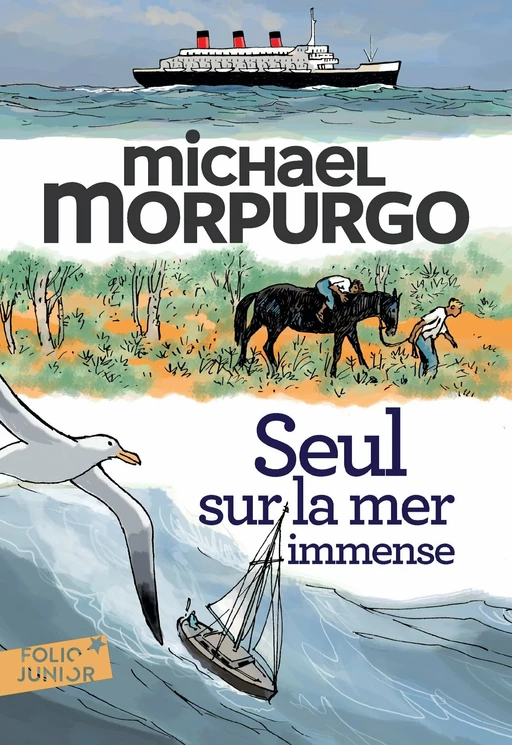 Seul sur la mer immense - Michael Morpurgo - Gallimard Jeunesse