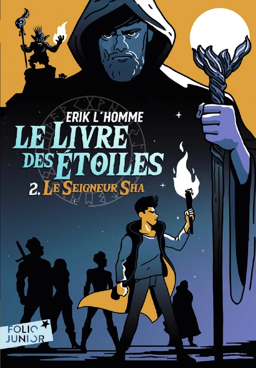 Le Livre des Étoiles (Tome 2) - Le Seigneur Sha - Erik L'Homme - Gallimard Jeunesse