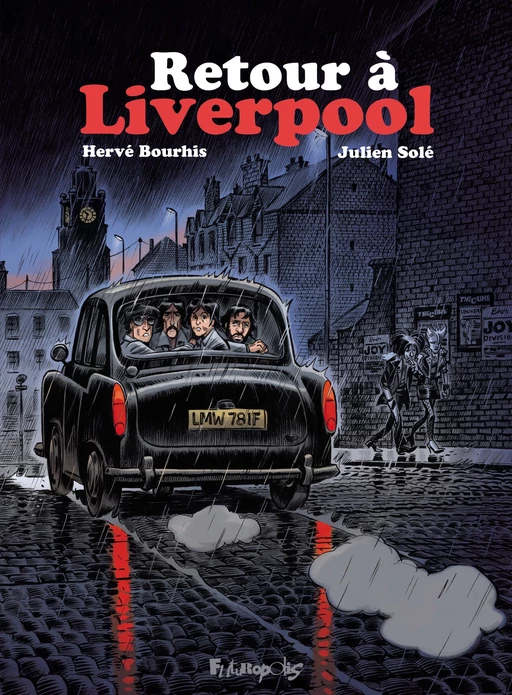 Retour à Liverpool - Hervé Bourhis, Julien Sole - Éditions Futuropolis