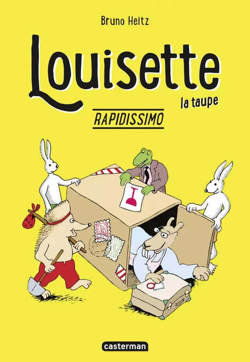 Louisette La Taupe (Tome 1) - Rapidissimo - Bruno Heitz - Casterman Jeunesse