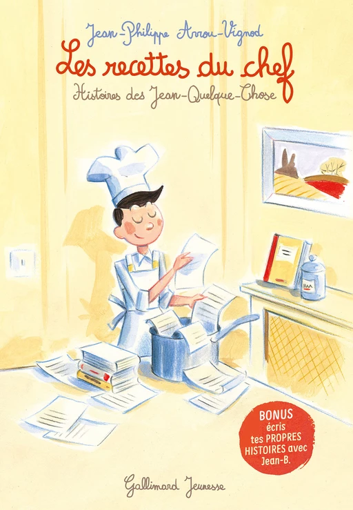 Les recettes du chef. Histoires des Jean-Quelque-Chose - Jean-Philippe Arrou-Vignod - Gallimard Jeunesse