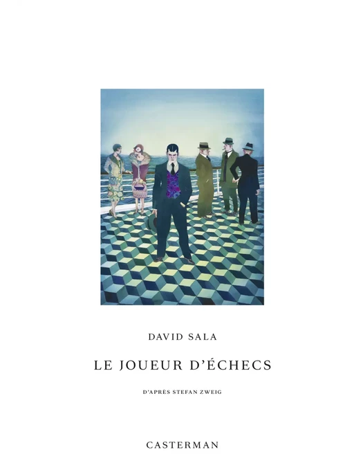 Le Joueur d'échecs - édition luxe - David Sala - Casterman