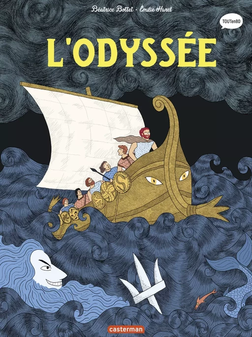 La mythologie en BD - L'Odyssée - Béatrice Bottet - Casterman