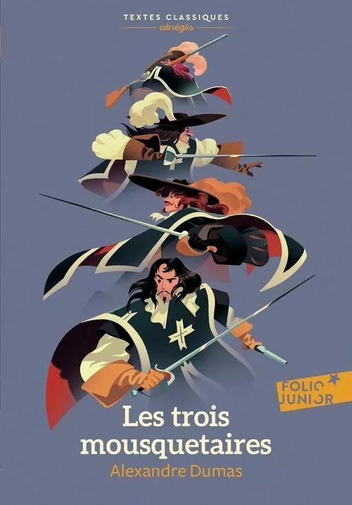 Les trois mousquetaires (Version abrégée) - Alexandre Dumas - Gallimard Jeunesse