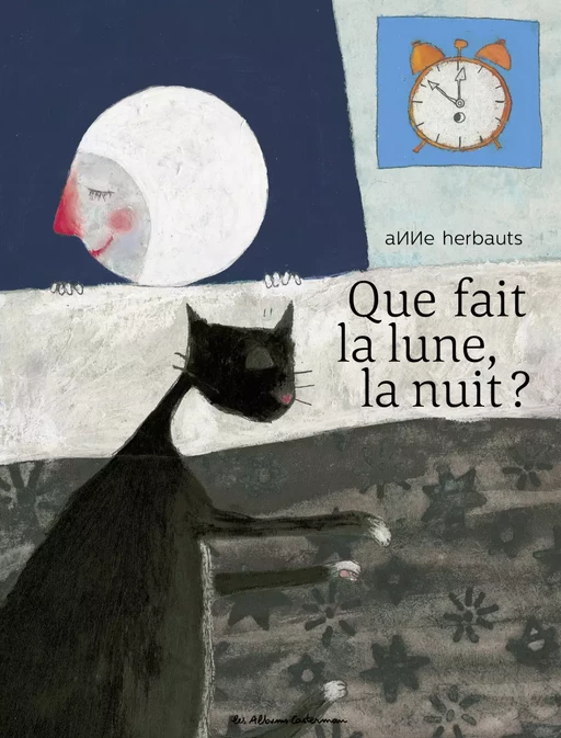 Que fait la lune, la nuit ? - Anne Herbauts - Casterman Jeunesse