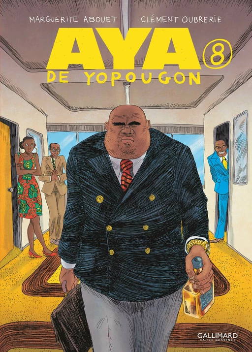 Aya de Yopougon (Tome 8) - Marguerite Abouet, Clément Oubrerie - Éditions Gallimard BD