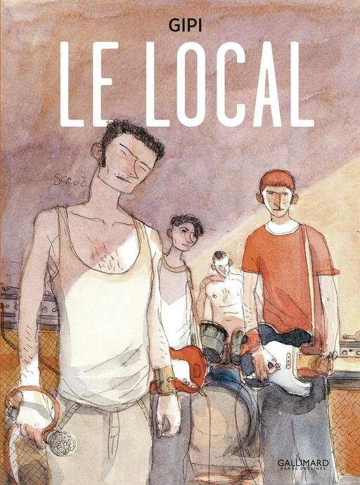 Le local -  Gipi - Éditions Gallimard BD