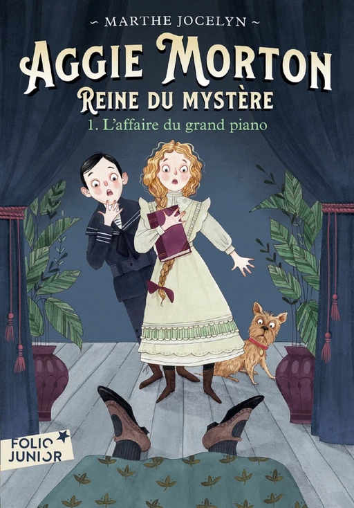 Aggie Morton reine du mystère - L'affaire du grand piano - Marthe Jocelyn - Gallimard Jeunesse