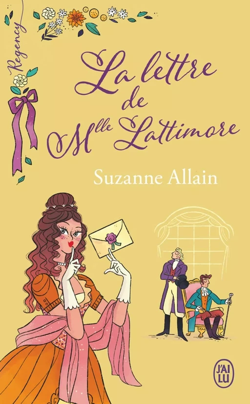 La lettre de Mlle Lattimore - Suzanne Allain - J'ai Lu