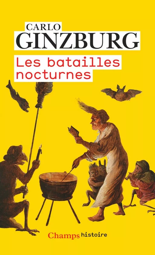 Les batailles nocturnes - Carlo Ginzburg - Flammarion