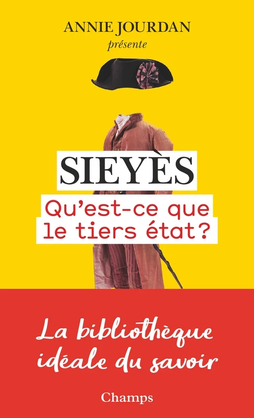 Qu'est-ce que le Tiers-État? - Emmanuel-Joseph Siéyès - Flammarion