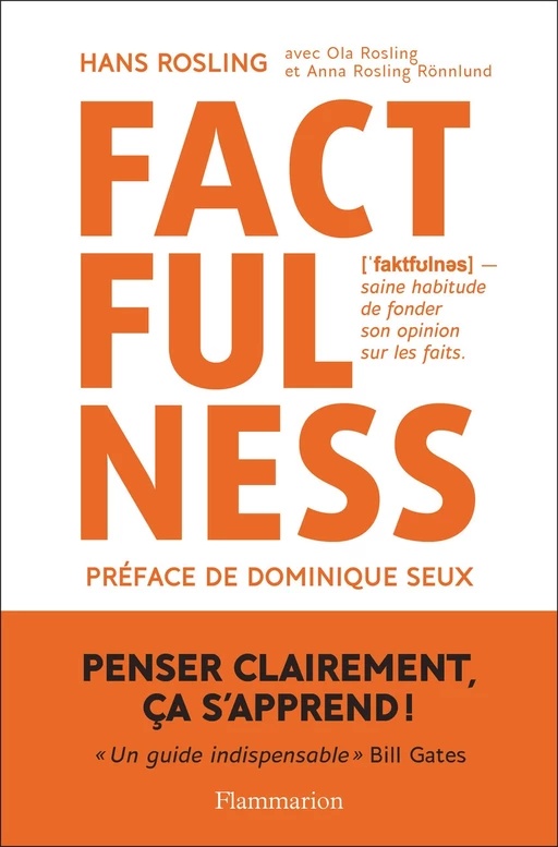 Factfulness - Hans Rosling - Flammarion