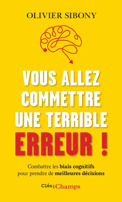 Vous allez commettre une terrible erreur ! - Olivier Sibony - Flammarion