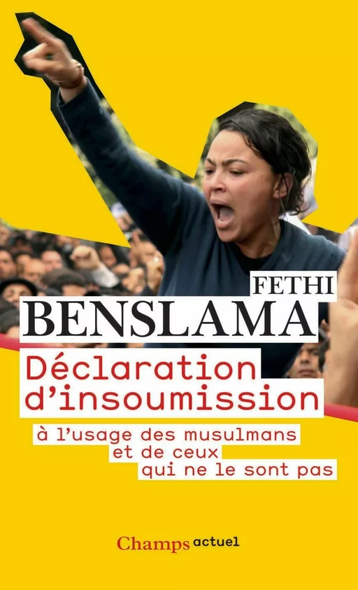 Déclaration d'insoumission - Fethi Benslama - Flammarion