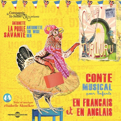 Antoinette la poule savante - The wise hen - Isabelle Aboulker - Frémeaux & Associés