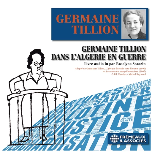 Germaine Tillon dans l'Algérie en guerre - Germaine Tillion - Frémeaux & Associés