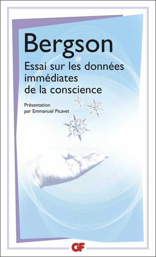 Essai sur les données immédiates de la conscience - Henri Bergson - Flammarion