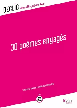 30 poèmes engagés - DYS