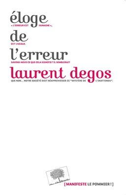 Éloge de l'erreur