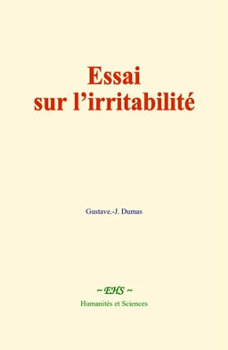 Essai sur l’irritabilité