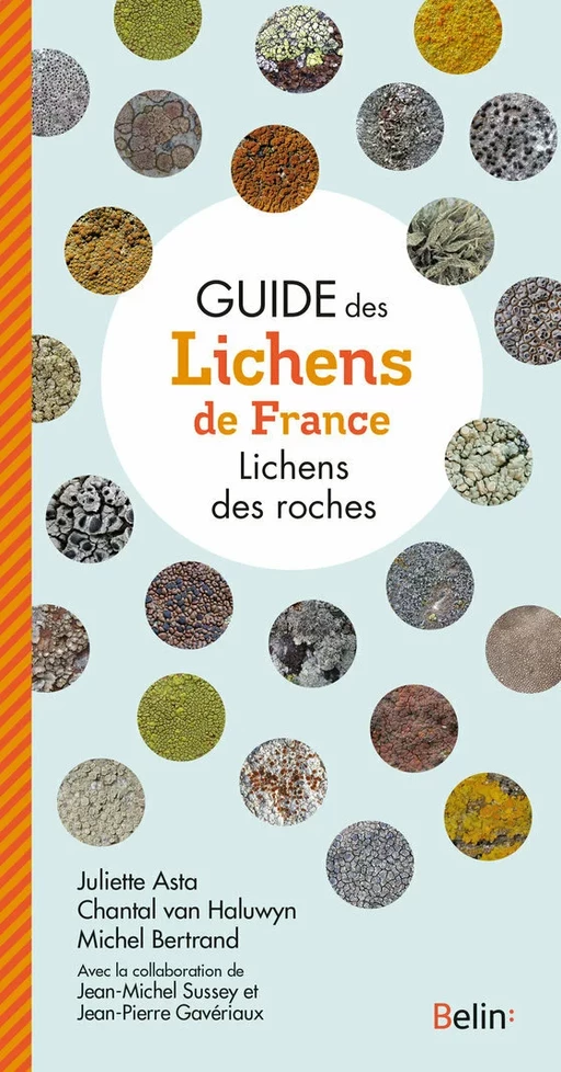 Guide des lichens de France - Lichens des roches - Juliette Asta, Michel Bertrand, Jean-Pierre Gaveriaux - Humensis