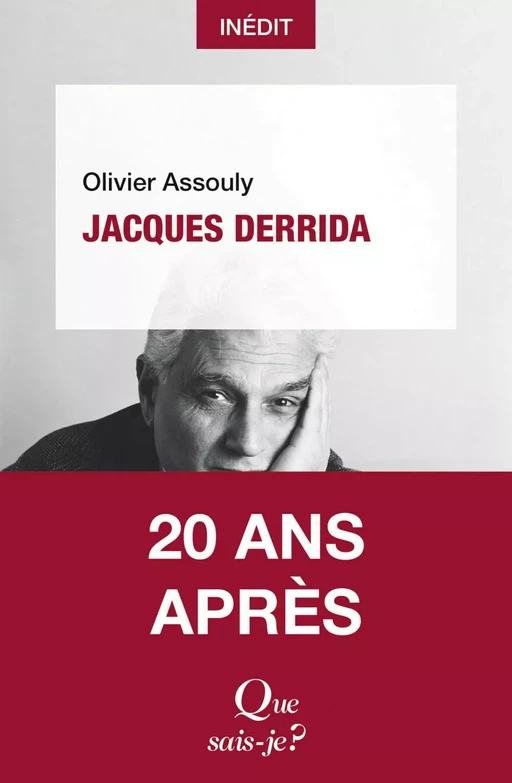 Jacques Derrida - Olivier Assouly - Humensis