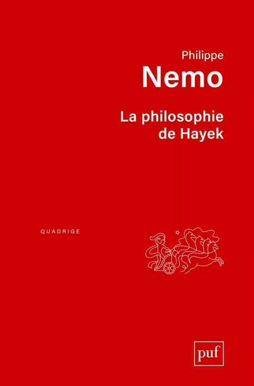 La philosophie de Hayek - Philippe Nemo - Humensis