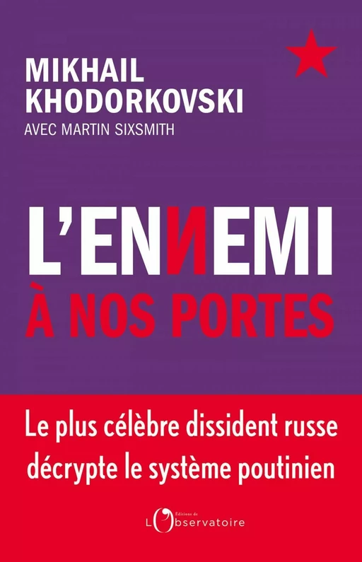 L'ennemi à nos portes - Mikhaïl Khodorkovski, Martin Sixsmith - Humensis