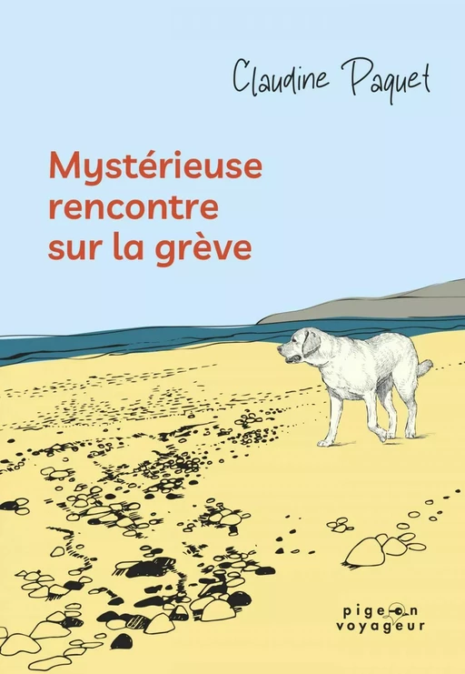 Mystérieuse rencontre sur la grève - Claudine Paquet - Éditions David