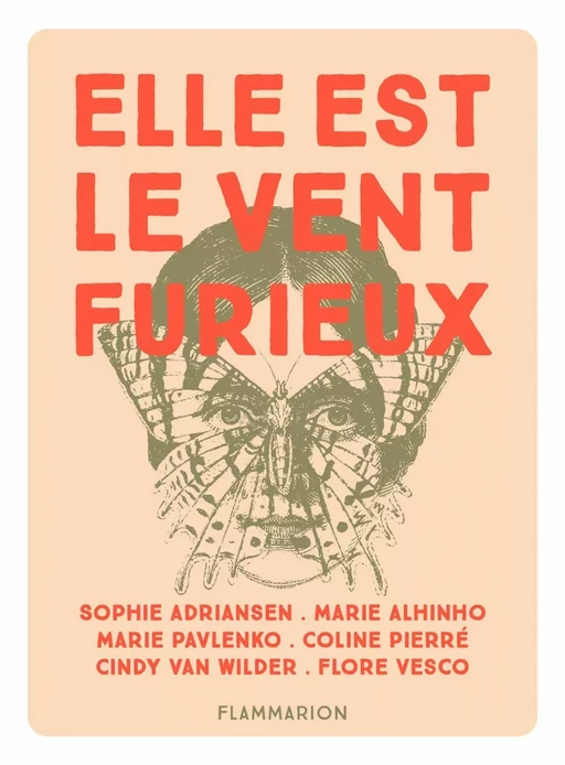 Elle est le vent furieux -  Collectif - Flammarion jeunesse