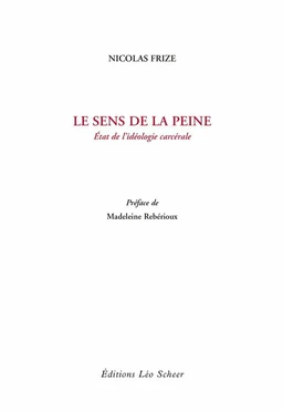 Le sens de la peine