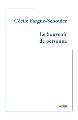 Le souvenir de personne