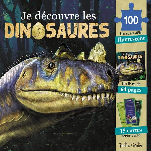 Les dinosaures - Je découvre - Marie-Ève Côté - Petits Génies