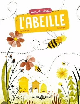 Suis du doigt l'abeille