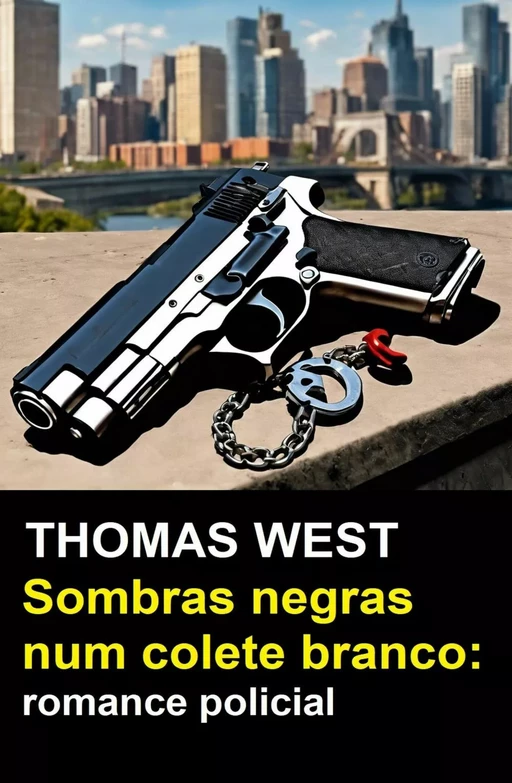 Sombras negras num colete branco: romance policial - Thomas West - Bathranor Books