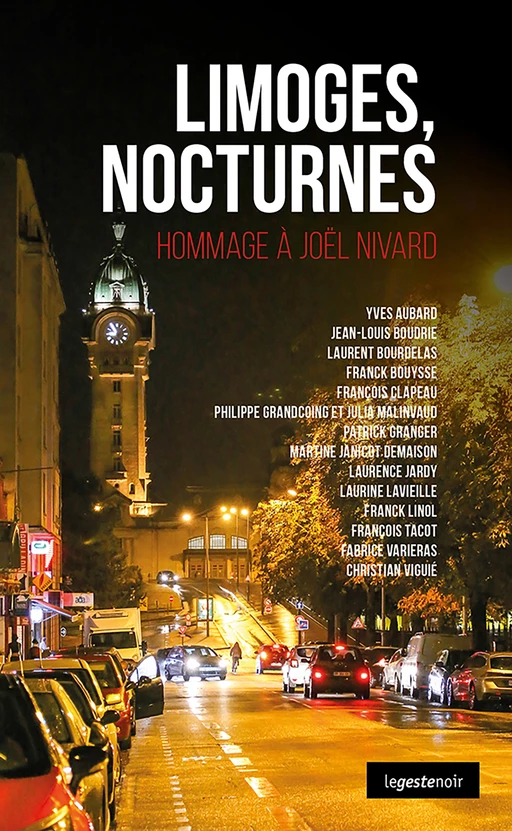 Limoges, nocturnes -  Collectif - Geste Éditions