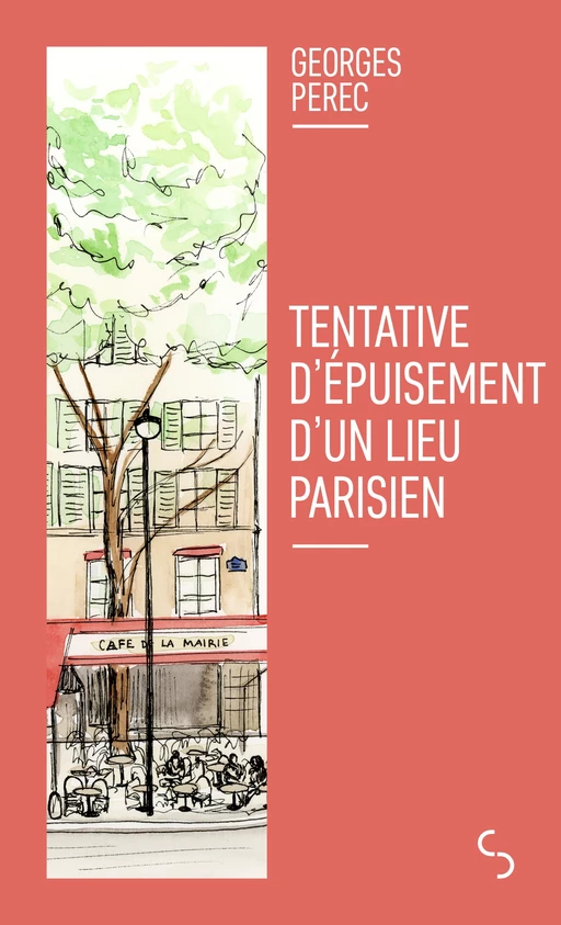 Tentative d'épuisement d'un lieu parisien - Georges Perec - Christian Bourgois éditeur