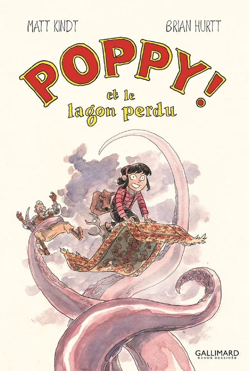 Poppy et le Lagon Perdu - Matt Kindt, Brian Hurtt - Éditions Gallimard BD