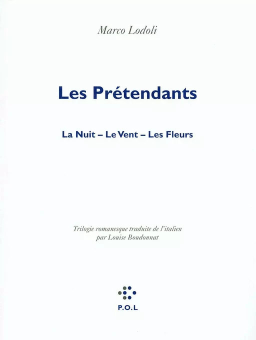 Les Prétendants - Marco Lodoli - POL Editeur