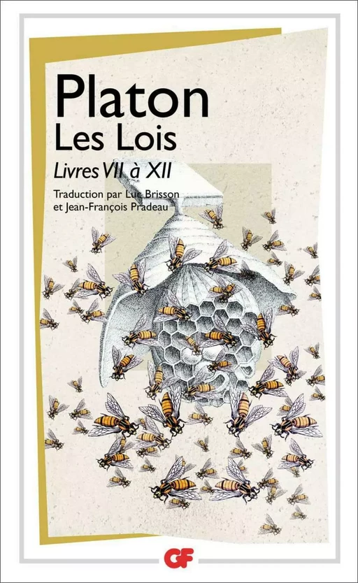 Les Lois, Livres VII à XII -  PLATON - Flammarion