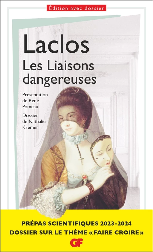 Les Liaisons dangereuses - Prépas scientifiques 2024 -  Choderlos De Laclos - Flammarion