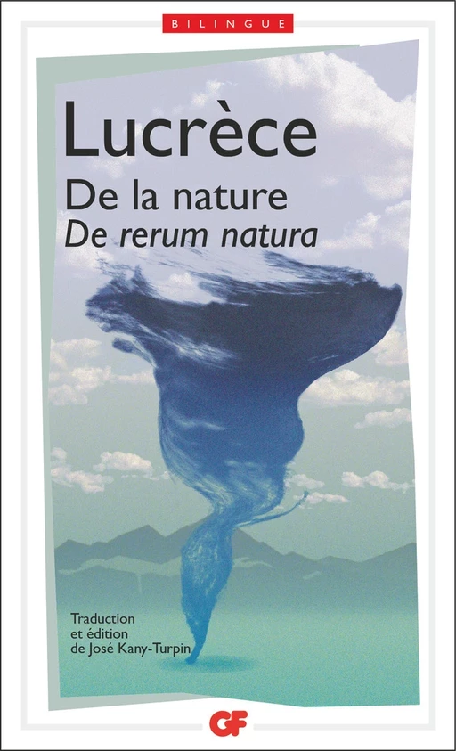 De la nature (De rerum natura) -  Lucrèce - Flammarion