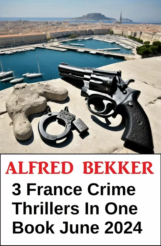 3 France Crime Thrillers In One Book June 2024 - Alfred Bekker - Bathranor Books