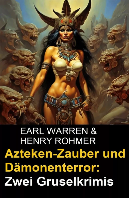 Azteken-Zauber und Dämonenterror: Zwei Gruselkrimis - Henry Rohmer, Earl Warren - Bathranor Books